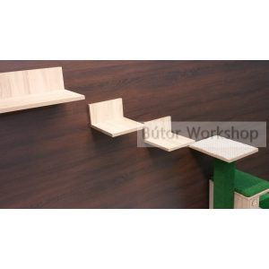 Cicalépcső polc, 25 cm mély Cicalépcső polc, 25 cm mély