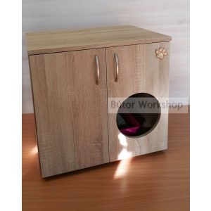 Timbo macska WC szekrény ajtón lévő bebújóval - L-es méretben Timbo macska WC szekrény ajtón lévő bebújóval - L-es méretben