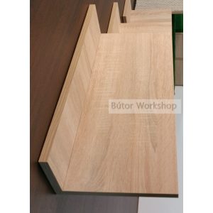 Fali polc cicáknak 25 cm mély, több hosszban és színben Fali polc cicáknak 25 cm mély, több hosszban és színben